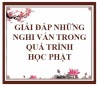 Chương 1 bài 8 Giải đáp những nghi vấn trong quá trình học...Ngôn Lục)