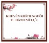 Khuyến khích người tu hành nỗ lực